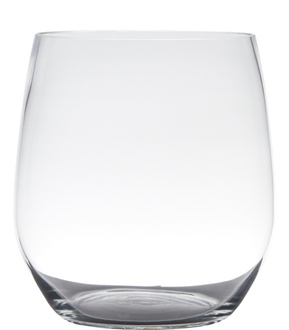 Glas Vase Tony/bauchig