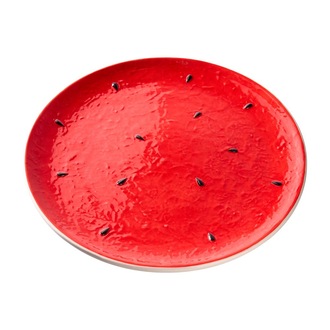 Keramik Teller Wassermelone