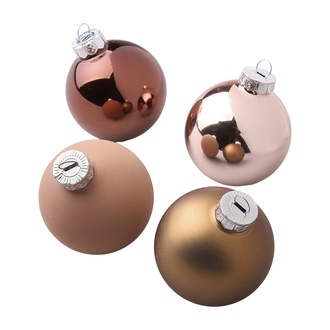 Weihnachtskugel Nougat Mix