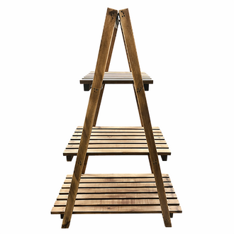 Holz Dekoleiter Timba